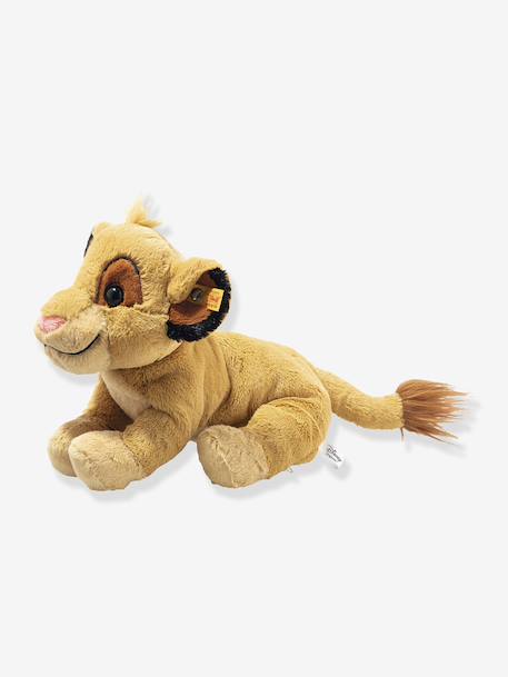 Simba Leeuwenkoning Disney knufel voor kinderen 26 cm STEIFF karamel - vertbaudet enfant 