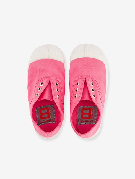 Tennis coton enfant Elly bleu roi+fuchsia+jaune+olive+rose - vertbaudet enfant 