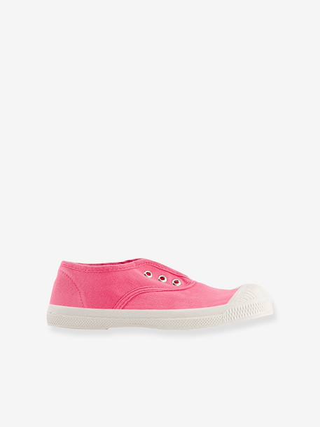 Tennis coton enfant Elly bleu roi+fuchsia+jaune+olive+rose - vertbaudet enfant 