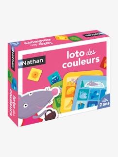 Jouet-Jeux de société-Loto des couleurs NATHAN