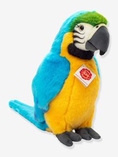 Speelgoed-Eerste levensjaren-Pluchen Ara papegaai met gele borst 26 cm TEDDY HERMANN 