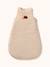 Gigoteuse en gaze de coton HÉRISSON rayé beige - vertbaudet enfant 