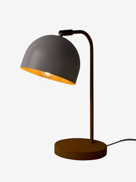 Tafellamp van tweekleurig metaal kaneel+rozen+saliegroen - vertbaudet enfant 