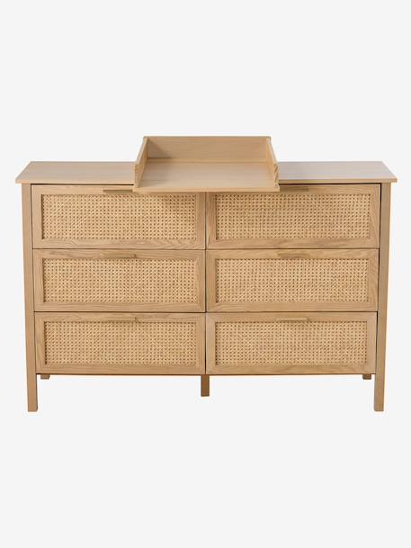 Commode dubbel riet met 6 laden, diepte 42cm - ELLA hout - vertbaudet enfant 