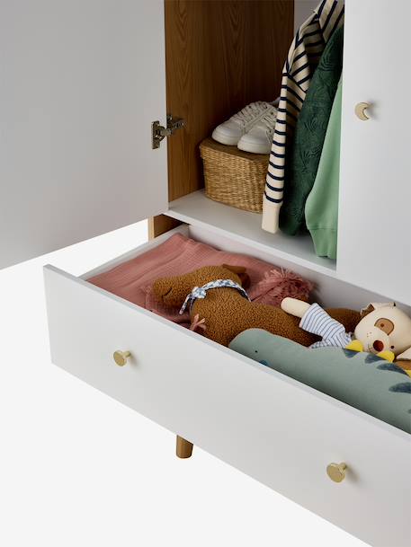 Kast met 2 deuren Moonlight wit - vertbaudet enfant 