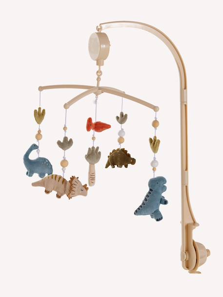 Mobile musical dinosaure MINISAURUS beige - vertbaudet enfant 