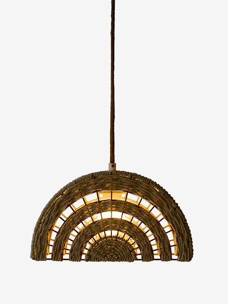 Hanglamp/lampenkap Regenboog van papierkoord ecru - vertbaudet enfant 