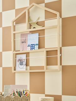 Linge de maison et décoration-Décoration-Cadre, affiche, pêle-mêle-Pêle-mêle maison en bois