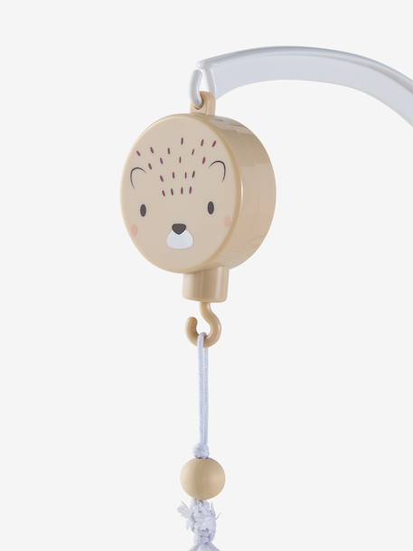 Mobile musical HERISSON beige - vertbaudet enfant 