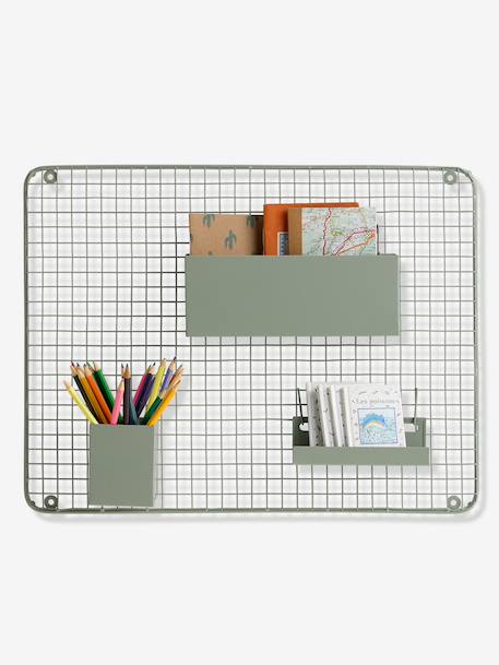 Pêle-mêle en métal vert sauge - vertbaudet enfant 