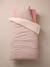 Parure housse de couette + taie d'oreiller ARIZONA DREAM, avec coton recyclé blanc imprimé - vertbaudet enfant 