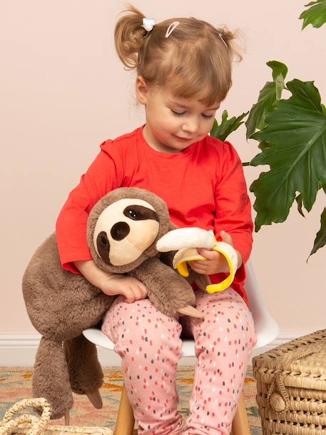 Pluchen luiaard Helge 48 cm TEDDY HERMANN bruin - vertbaudet enfant 