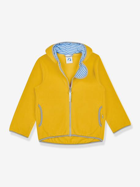 Fleece kinderjas PAUKKU FINKID, zip-in binnenjas geel+marineblauw+paars+turquoiseblauw - vertbaudet enfant 