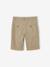 Bermuda garçon cérémonie en coton/lin beige+beige clair+bleu+marine foncé+vert sauge - vertbaudet enfant 
