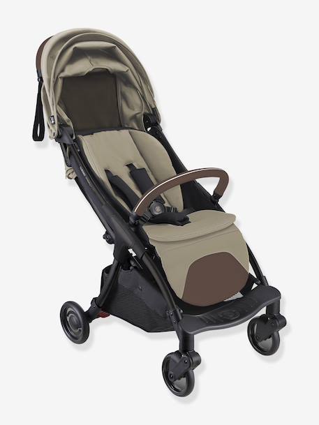Poussette Stroll Lite noir+taupe - vertbaudet enfant 