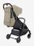 Poussette Stroll Lite noir+taupe - vertbaudet enfant 