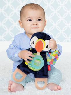 Jouet-Premier âge-Doudous, peluches et jouets en tissu-Doudou macareux à mordiller