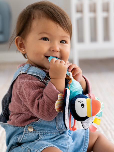 INFANTINO papegaaiduiker knuffel om op te bijten meerkleurig - vertbaudet enfant 