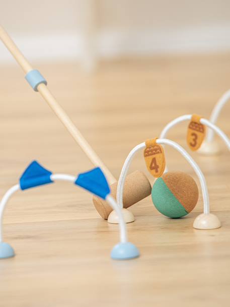KORKO kurk croquet set meerkleurig - vertbaudet enfant 