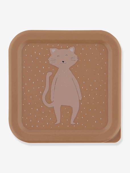 Boite à goûter bleu+jaune+orange+rose nude+vert - vertbaudet enfant 