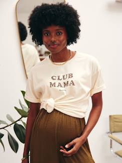 -T-shirt de grossesse en coton biologique* personnalisable