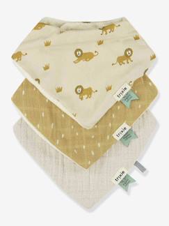 Puériculture-Repas-Lot de 3. bavoirs bandana