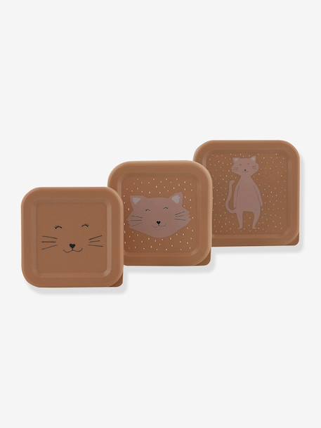 Boite à goûter bleu+jaune+orange+rose nude+vert - vertbaudet enfant 