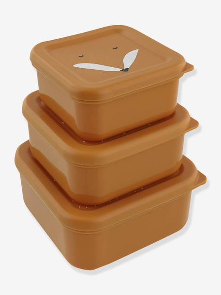 TRIXIE lunchbox blauw+geel+groen+nude+sinaasappel - vertbaudet enfant 