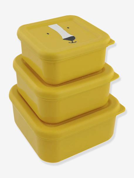 Boite à goûter bleu+jaune+orange+rose nude+vert - vertbaudet enfant 