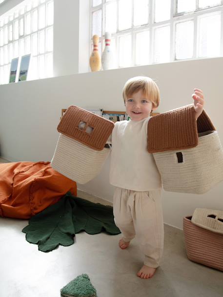 Panier HOUSE beige - vertbaudet enfant 