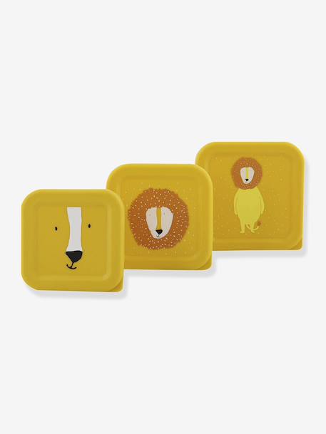 Boite à goûter bleu+jaune+orange+rose nude+vert - vertbaudet enfant 