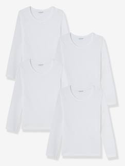-Lot de 4 T-shirts maillot de corps BASICS