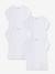 Lot 4 T-shirts maillot de corps BASICS BLANC - vertbaudet enfant 