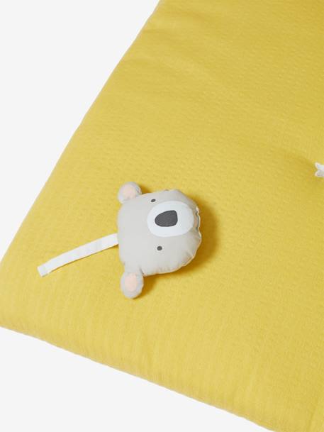 Tapis d'éveil en lange Tropik MOUTARDE - vertbaudet enfant 