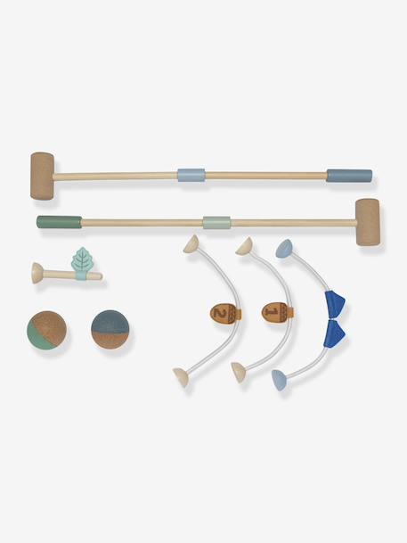KORKO kurk croquet set meerkleurig - vertbaudet enfant 