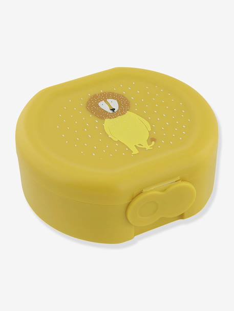 TRIXIE lunchbox met clip blauw+geel+groen+nude+sinaasappel - vertbaudet enfant 