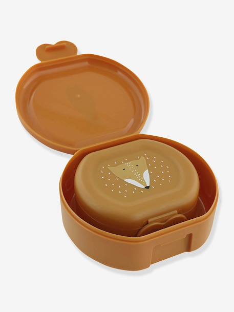 TRIXIE lunchbox met clip blauw+geel+groen+nude+sinaasappel - vertbaudet enfant 