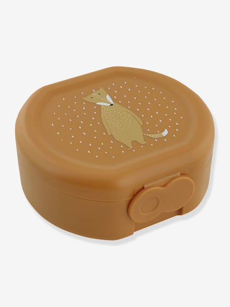 TRIXIE lunchbox met clip blauw+geel+groen+nude+sinaasappel - vertbaudet enfant 