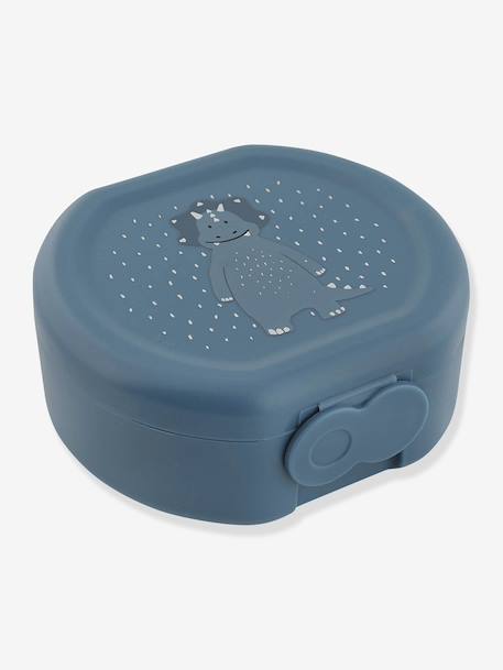TRIXIE lunchbox met clip blauw+geel+groen+nude+sinaasappel - vertbaudet enfant 