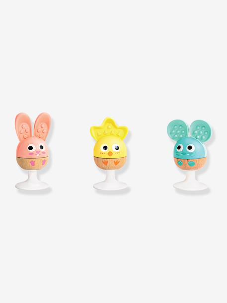 3 zuignaprammelaars - HAPE dieren meerkleurig - vertbaudet enfant 