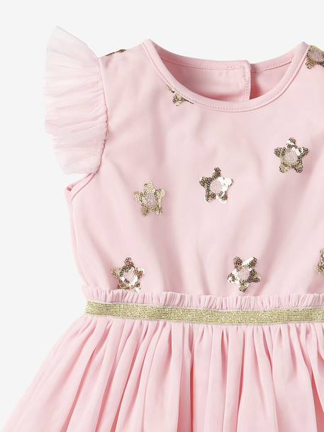 Verkleedjurk prinses Sterren blauw+rozen - vertbaudet enfant 