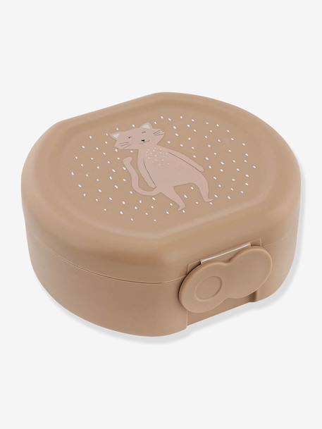 Boite à goûter à clip bleu+jaune+orange+rose nude+vert - vertbaudet enfant 