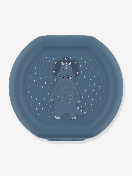 TRIXIE lunchbox met clip blauw+geel+groen+nude+sinaasappel - vertbaudet enfant 