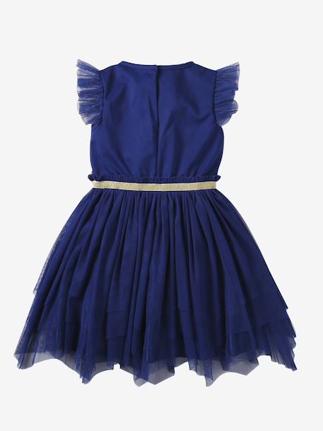 Verkleedjurk prinses Sterren blauw+rozen - vertbaudet enfant 