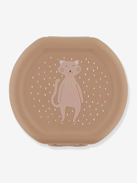 Boite à goûter à clip bleu+jaune+orange+rose nude+vert - vertbaudet enfant 