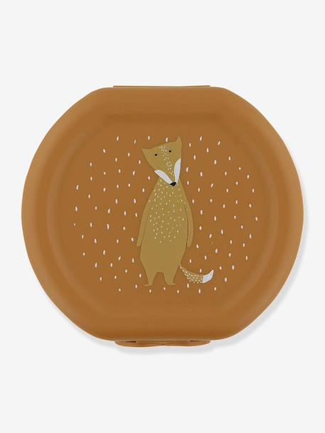 TRIXIE lunchbox met clip blauw+geel+groen+nude+sinaasappel - vertbaudet enfant 