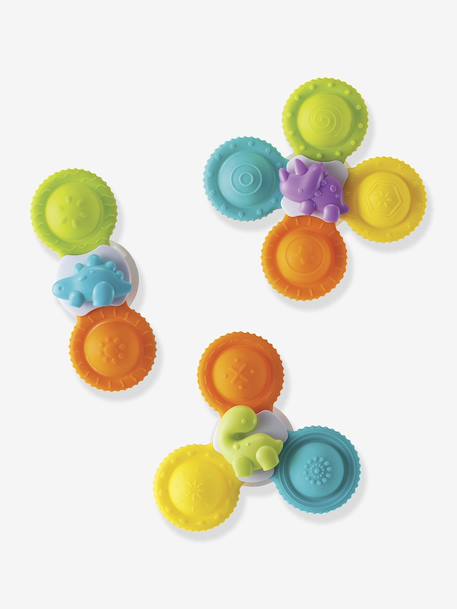 INFANTINO siliconen 'spinners' set meerkleurig - vertbaudet enfant 