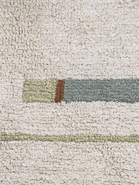 Tapijt Lanes LORENA CANALS beige, gestreept - vertbaudet enfant 