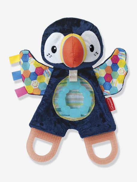 INFANTINO papegaaiduiker knuffel om op te bijten meerkleurig - vertbaudet enfant 