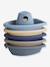 Jouets de Bain - 5 Bateaux à empiler - bleu+multicolore - vertbaudet enfant 